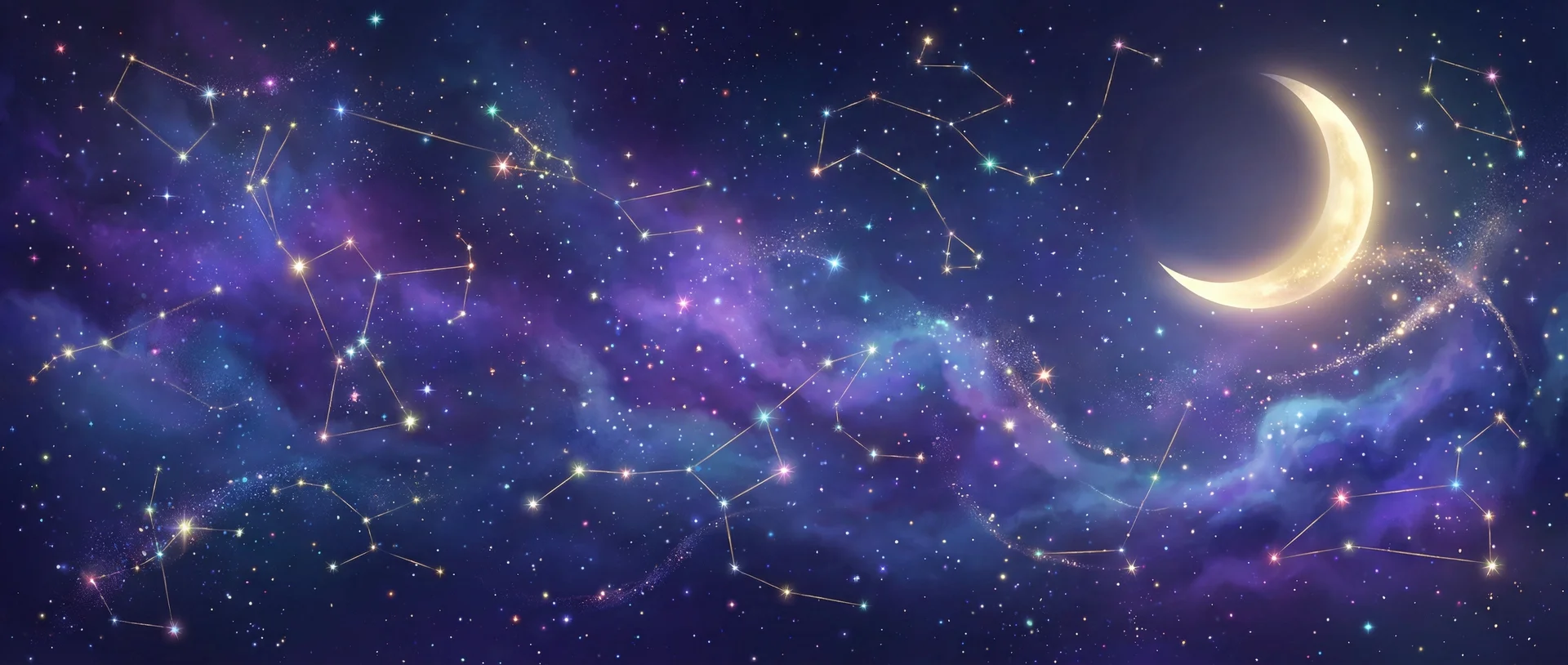 星空背景 - 无油轴承 | 每日星座运势与塔罗占卜